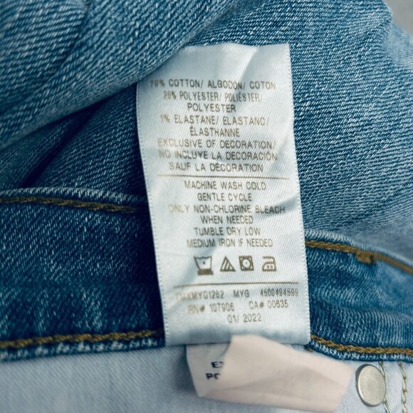 HUDSON Womens Lana Crop Jeans Size 32 Denim High Rise Slim Boyfriend My Girl NEW - Picture 14 of 15